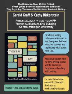 Graff and Birkenstein Flyer (8-25-17)